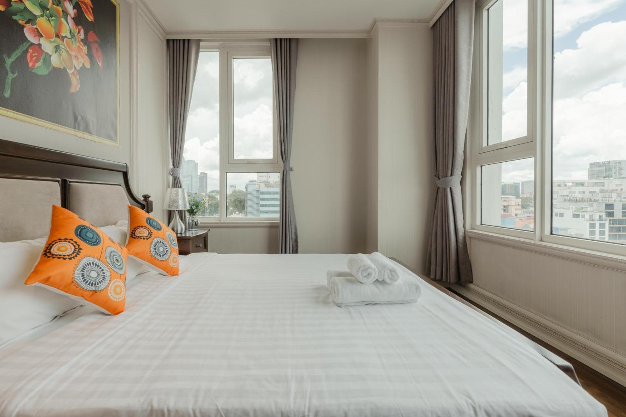 Leman Luxury Apartments Ho Si Minh-város Kültér fotó